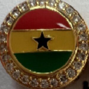 Pandora Gold CHANA Flag Exclusive Charm Bead Charm Travel Charm